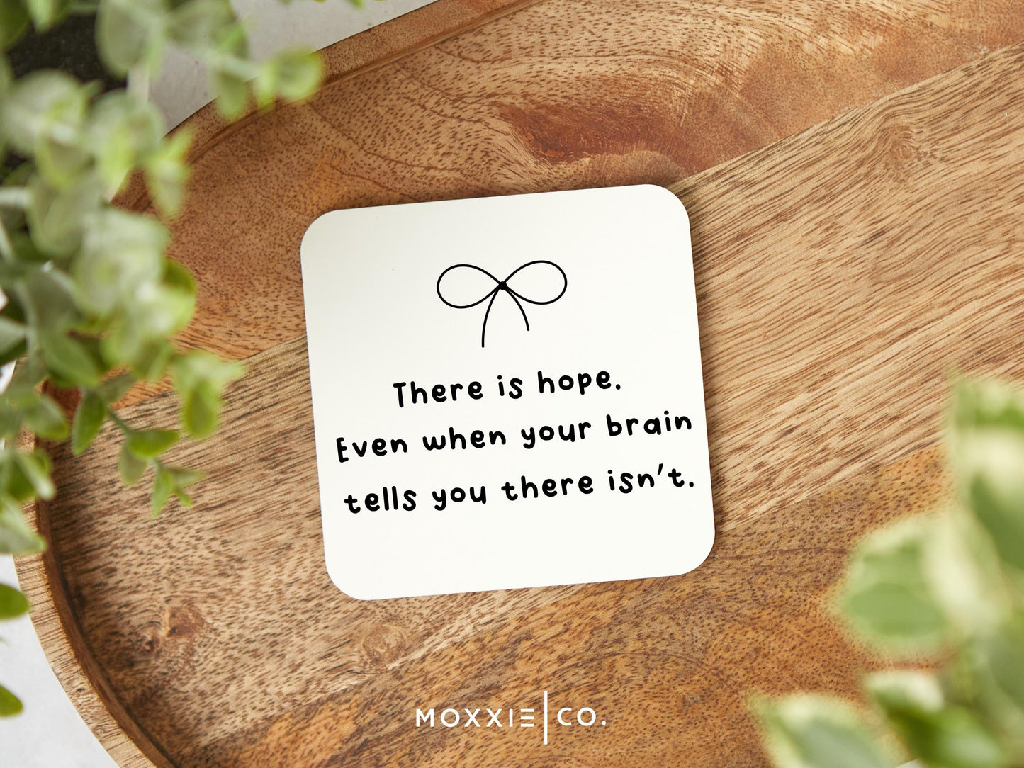 There is Hope Minimalist Motivational Magnet | Uplifting Gift for Mental Health - Moxxie Co.