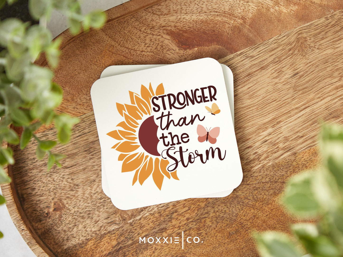 Stronger Than the Storm Motivational Magnet | Resilience Gift - Moxxie Co.