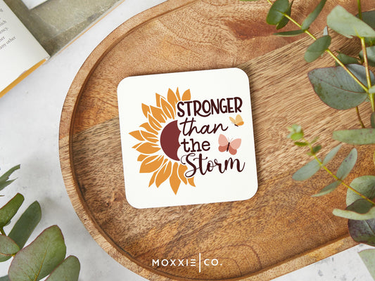 Stronger Than the Storm Motivational Magnet | Resilience Gift - Moxxie Co.