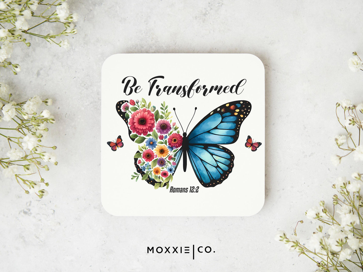 Be Transformed Romans 12:2 Motivational Magnet | Inspirational Gift - Moxxie Co.