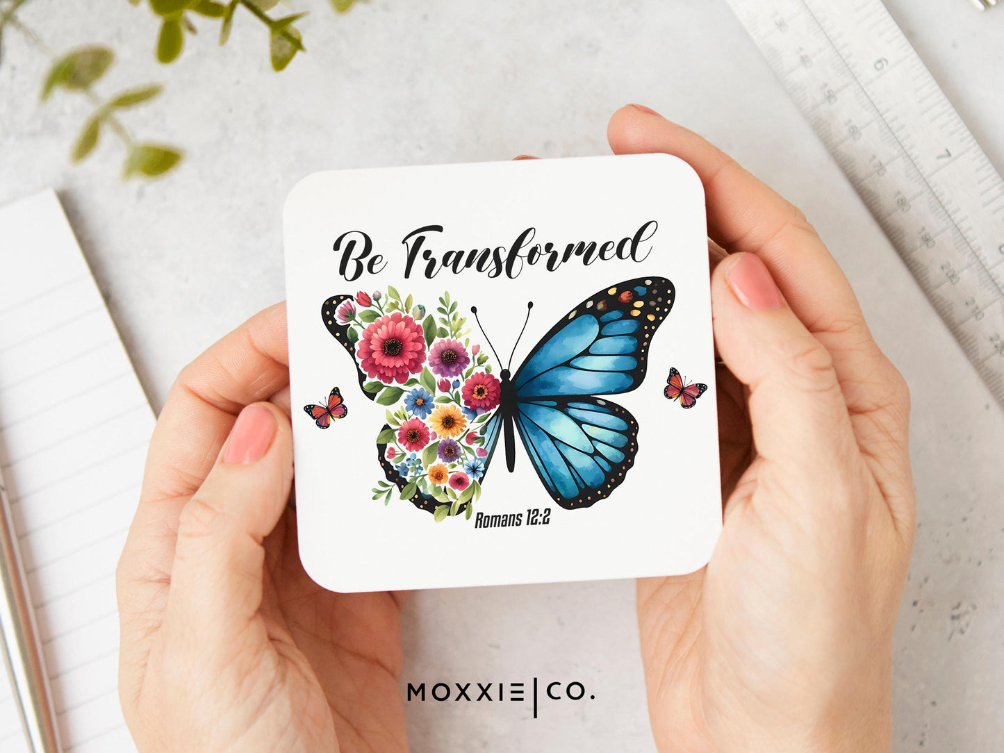 Be Transformed Romans 12:2 Motivational Magnet | Inspirational Gift - Moxxie Co.