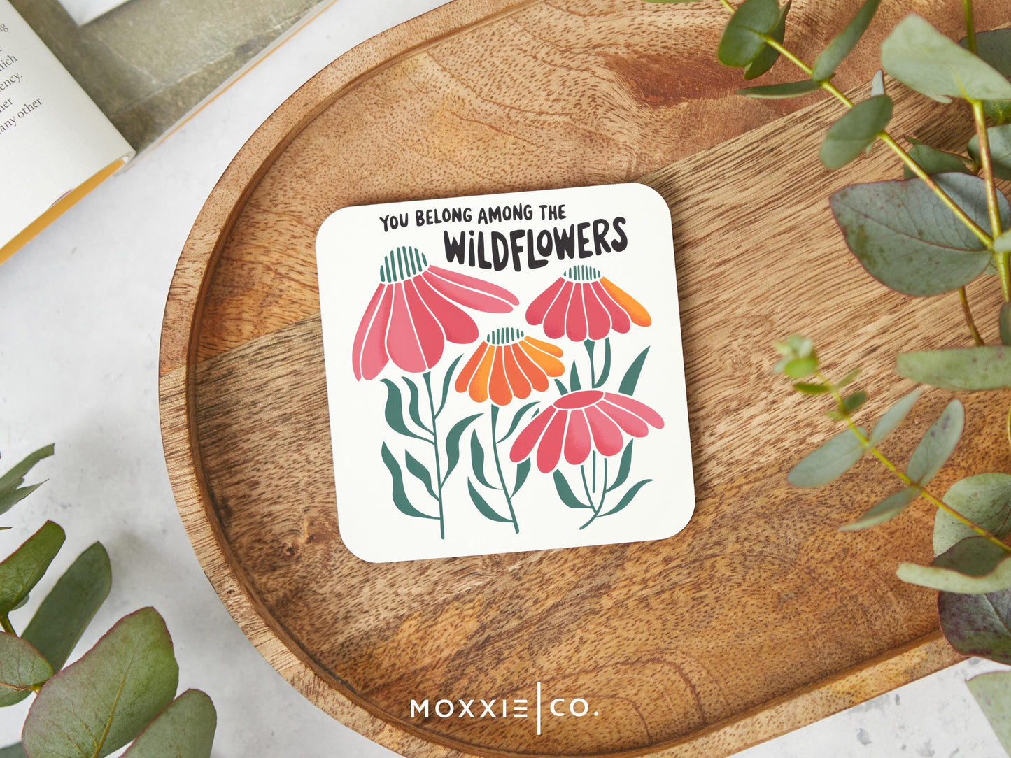 You Belong Among the Wildflowers Motivational Magnet | Uplifting Gift - Moxxie Co.