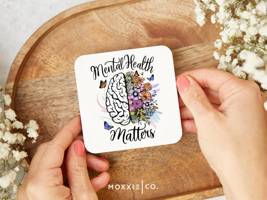 Mental Health Matters Motivational Magnet | Inspirational Gift - Moxxie Co.
