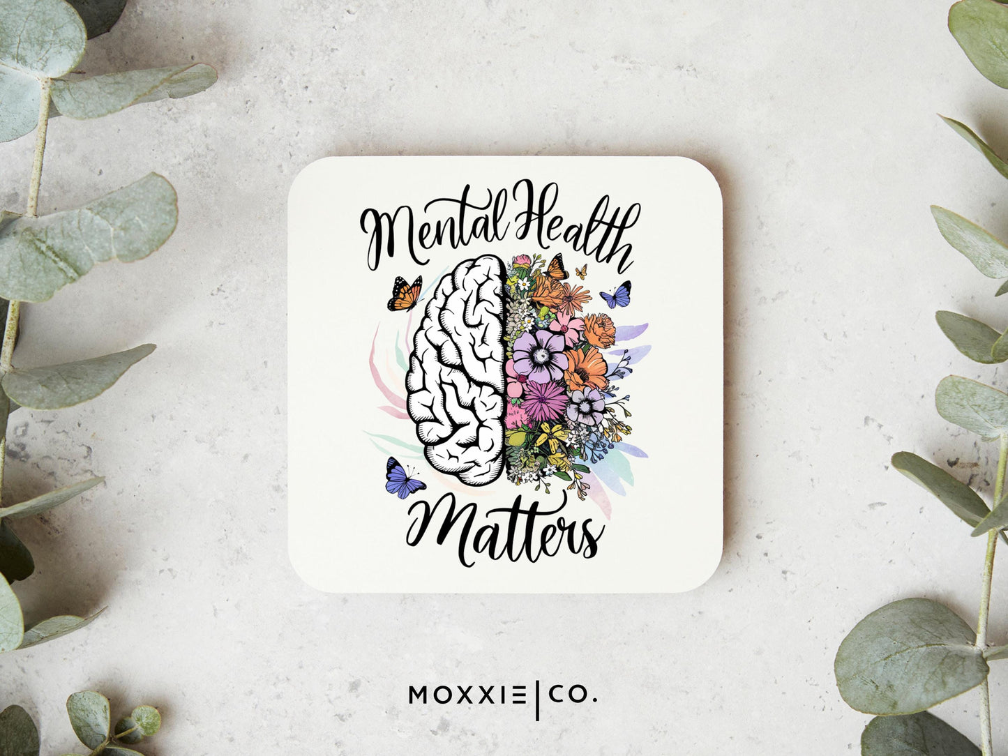 Mental Health Matters Motivational Magnet | Inspirational Gift - Moxxie Co.