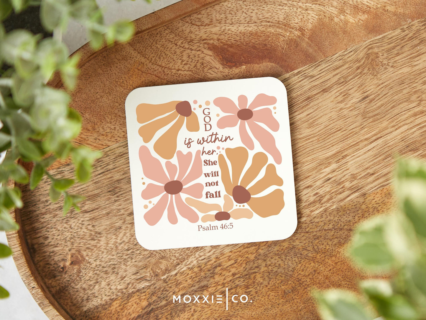 God is Within Her Psalm 46:5 Motivational Magnet | Bible Verse Inspirational Gift for Women - Moxxie Co.