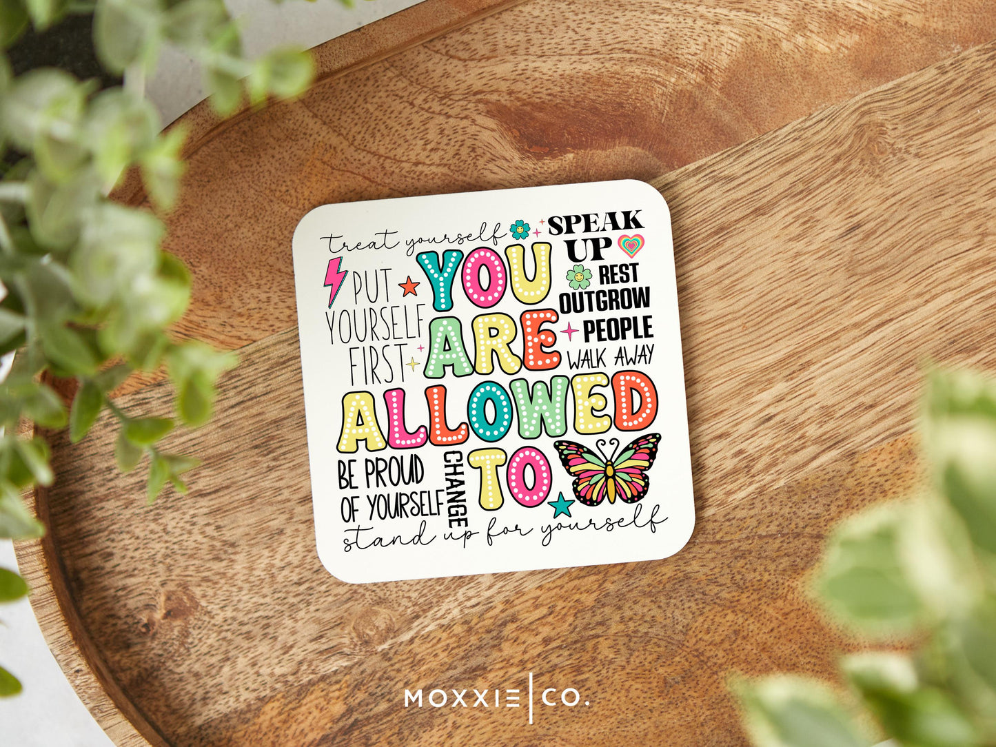 You Are Allowed to Change Motivational Magnet | Mental Health Awareness Inspirational Gift - Moxxie Co.
