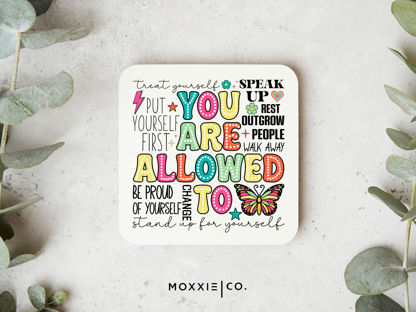 You Are Allowed to Change Motivational Magnet | Mental Health Awareness Inspirational Gift - Moxxie Co.