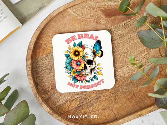 Be Real Not Perfect Bible Verse Motivational Magnet | Inspirational Gift - Moxxie Co.