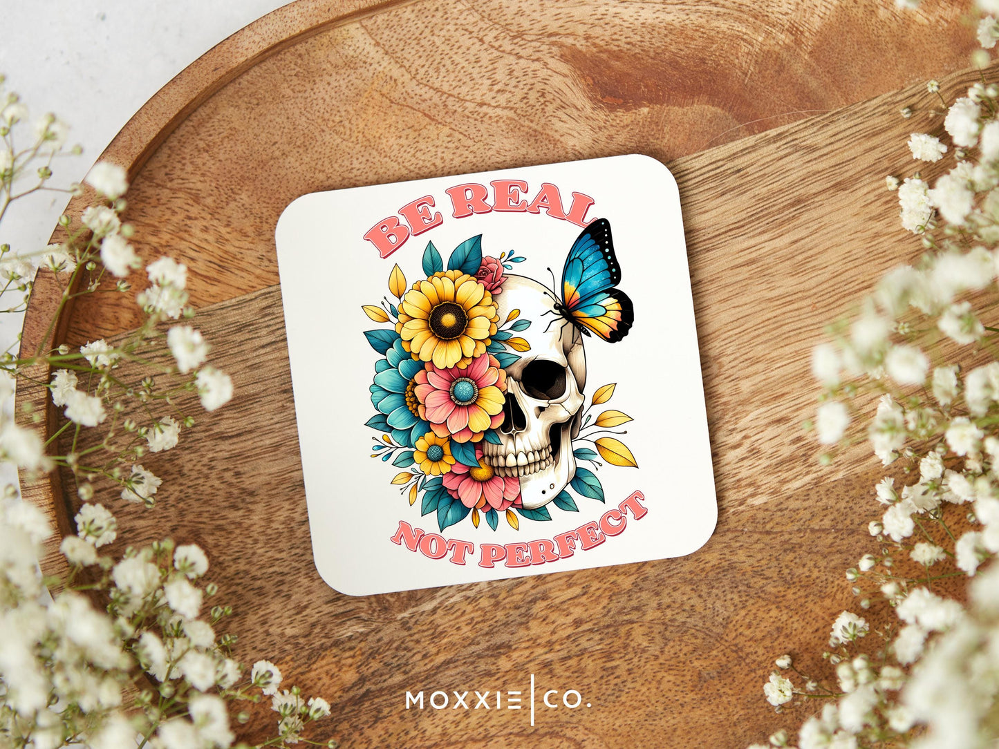 Be Real Not Perfect Bible Verse Motivational Magnet | Inspirational Gift - Moxxie Co.