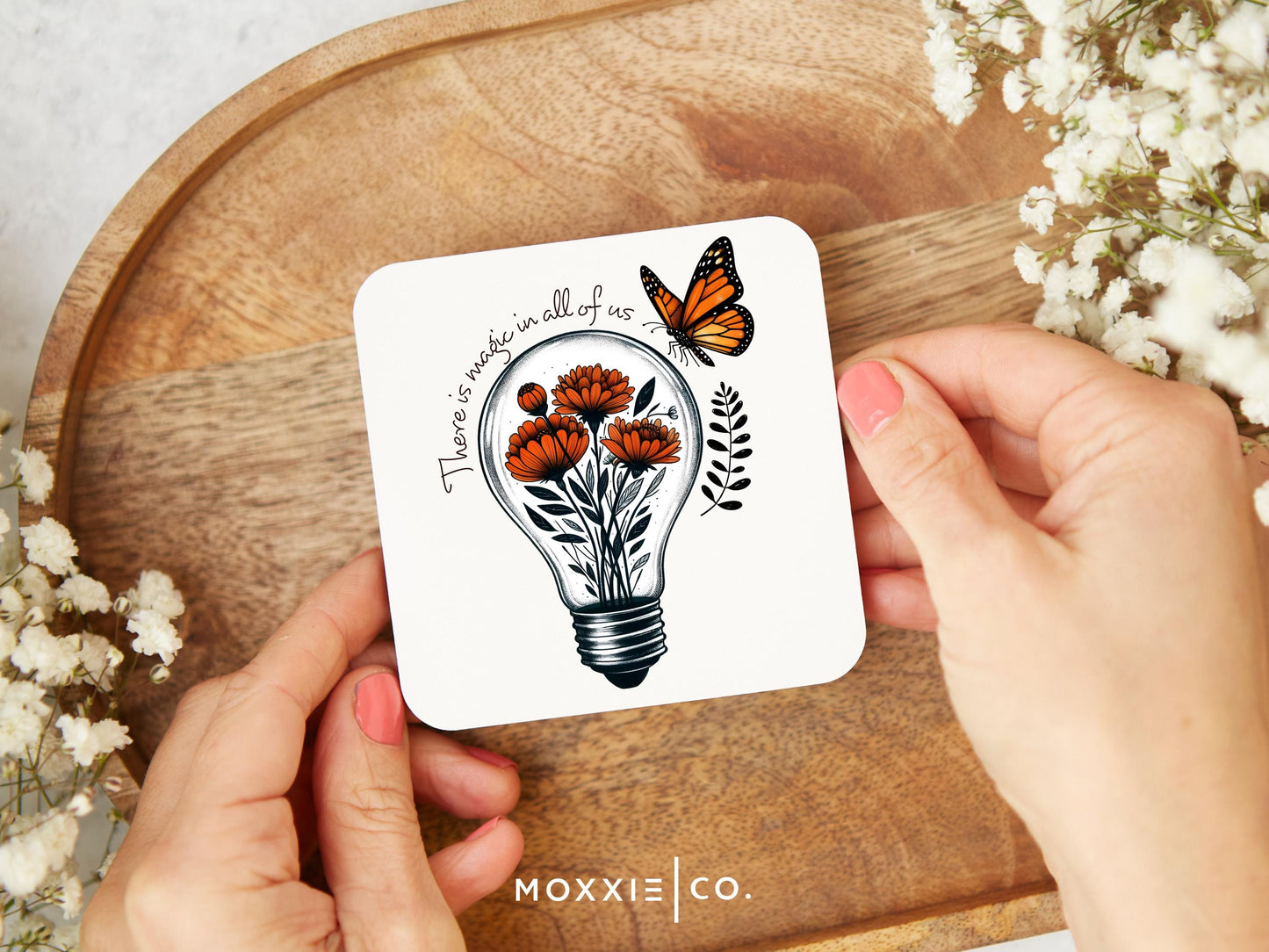 There is Magic in all of Us Butterfly Motivational Magnet | Inspirational Gift - Moxxie Co.