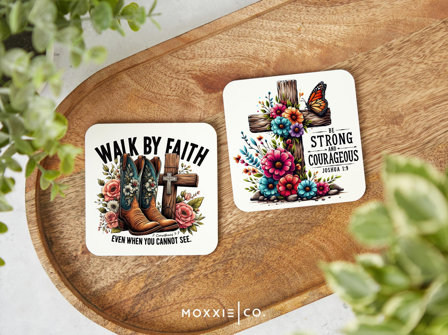 Walk By Faith Christian Bible Verse Quote Motivational Magnet | Inspirational Gift - Moxxie Co.