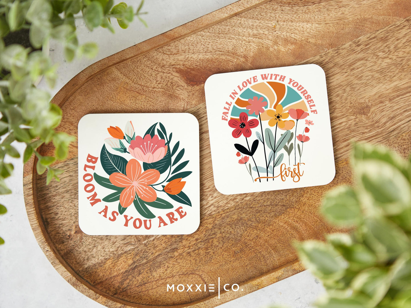 Bloom As You Are Floral Motivational Magnet | Inspirational Gift - Moxxie Co.