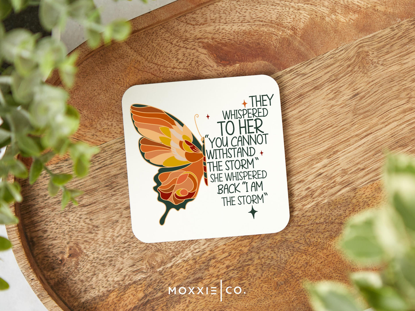 I am the the Storm Butterfly Mother's Day Gift Quote Motivational Magnet | Inspirational Gift - Moxxie Co.