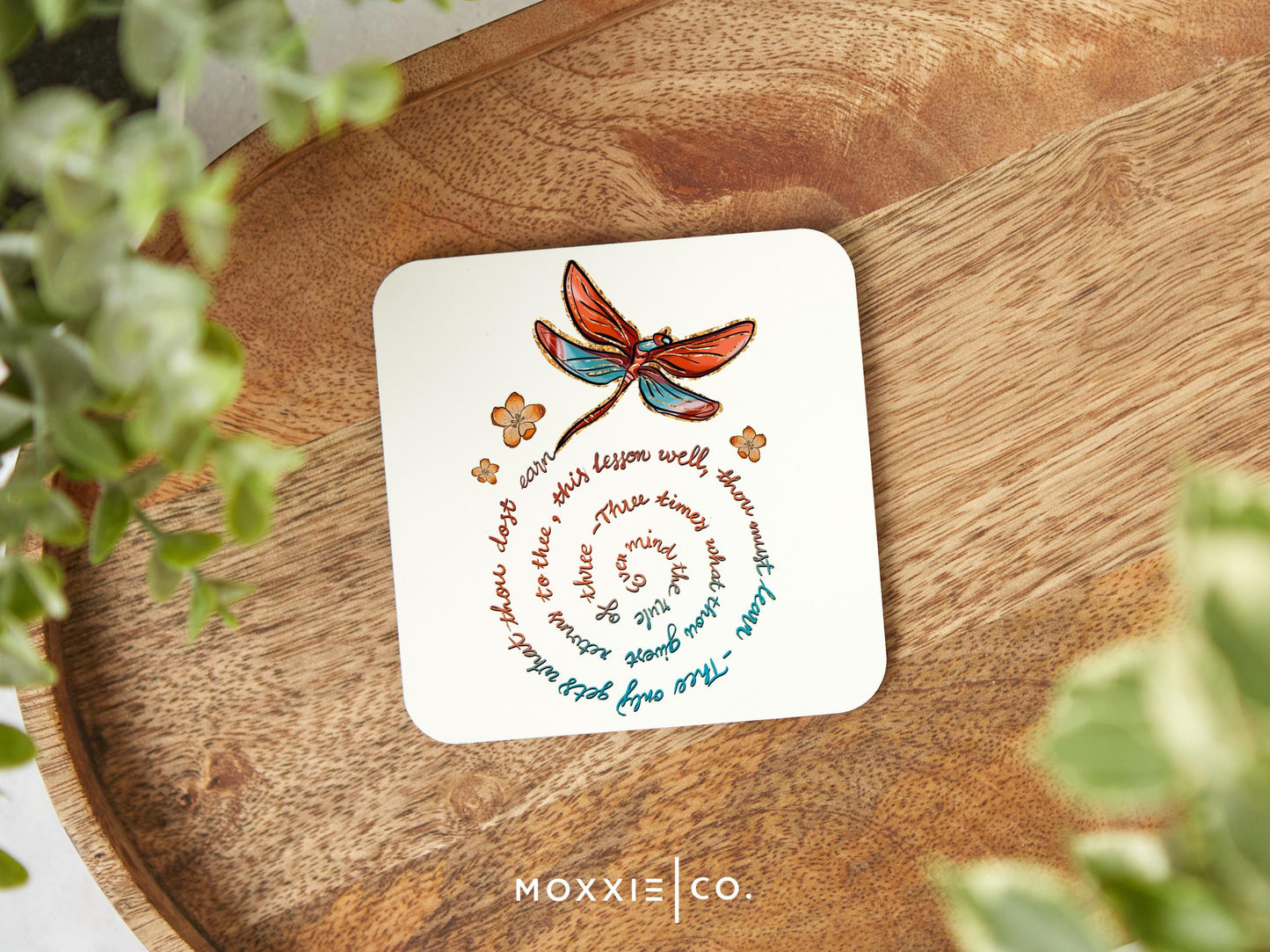 The Rule of Three Dragonfly Dragonfly Mother's Day Gift Quote Motivational Magnet | Inspirational Gift - Moxxie Co.