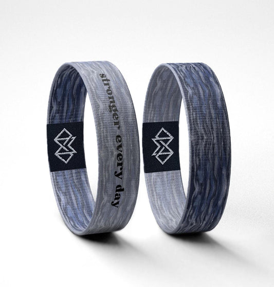 Stronger Every Day Wristband  Reversible Motivational Bracelet for Resilience | Mental Health Gift for Men, Women & Teens