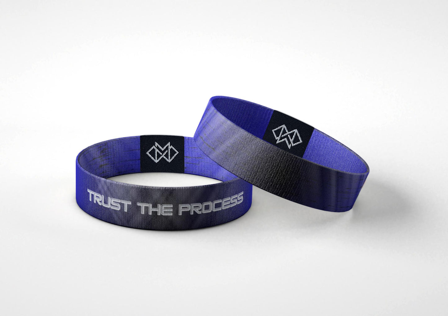 Trust the Process Motivational Wristband | Reversible Inspirational Bracelet | Mental Health Awareness Gift by MoxxieBands