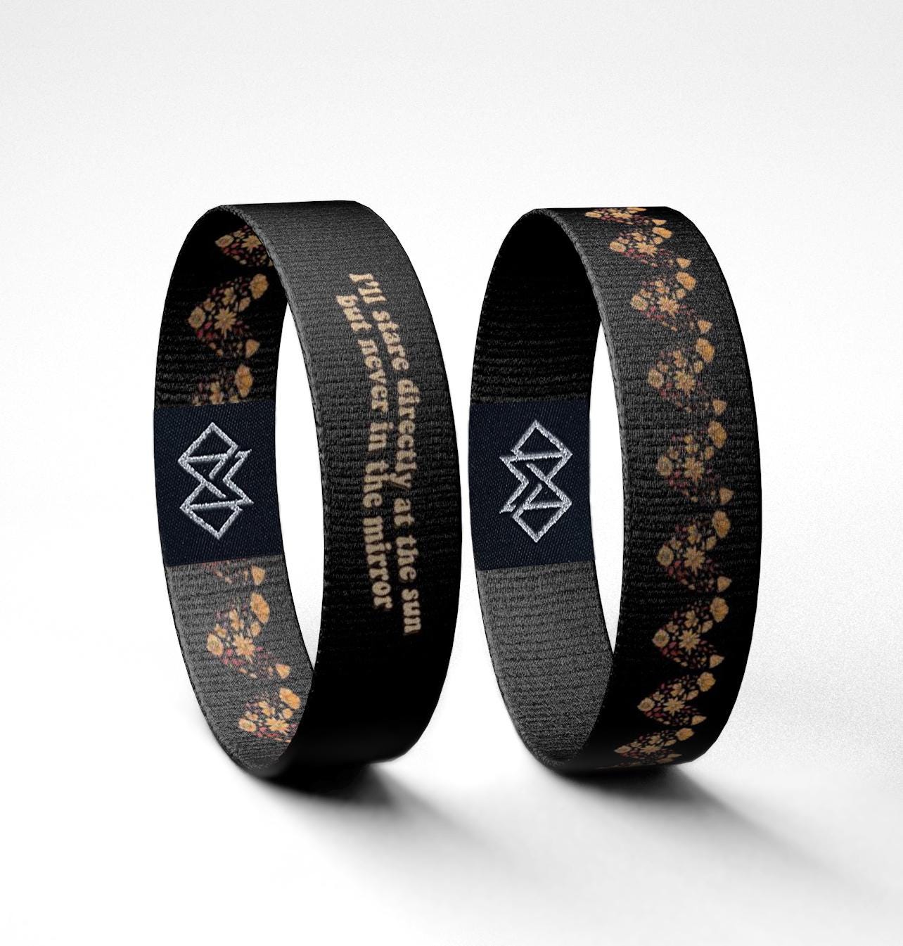 Ill Stare Directly at the Sun Wristband | Reversible Inspirational Bracelet | T Swift Inspired Mental Health Awareness Gift by MoxxieBands